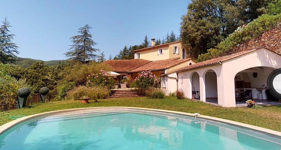 Villa Les Oliviers Maison D'Hotes Saint-Laurent-le-Minier Eksteriør bilde
